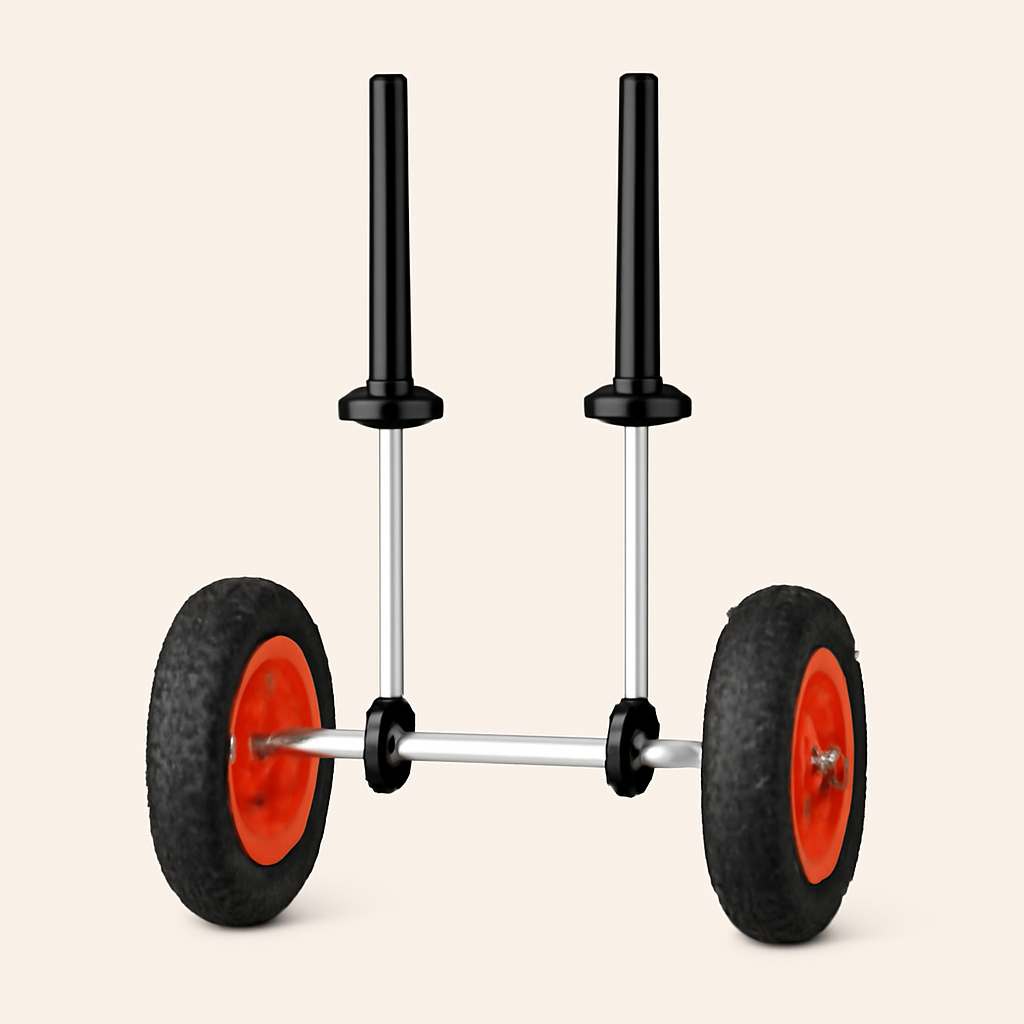 SucceBuy Kajakvogn med 10" massive dæk