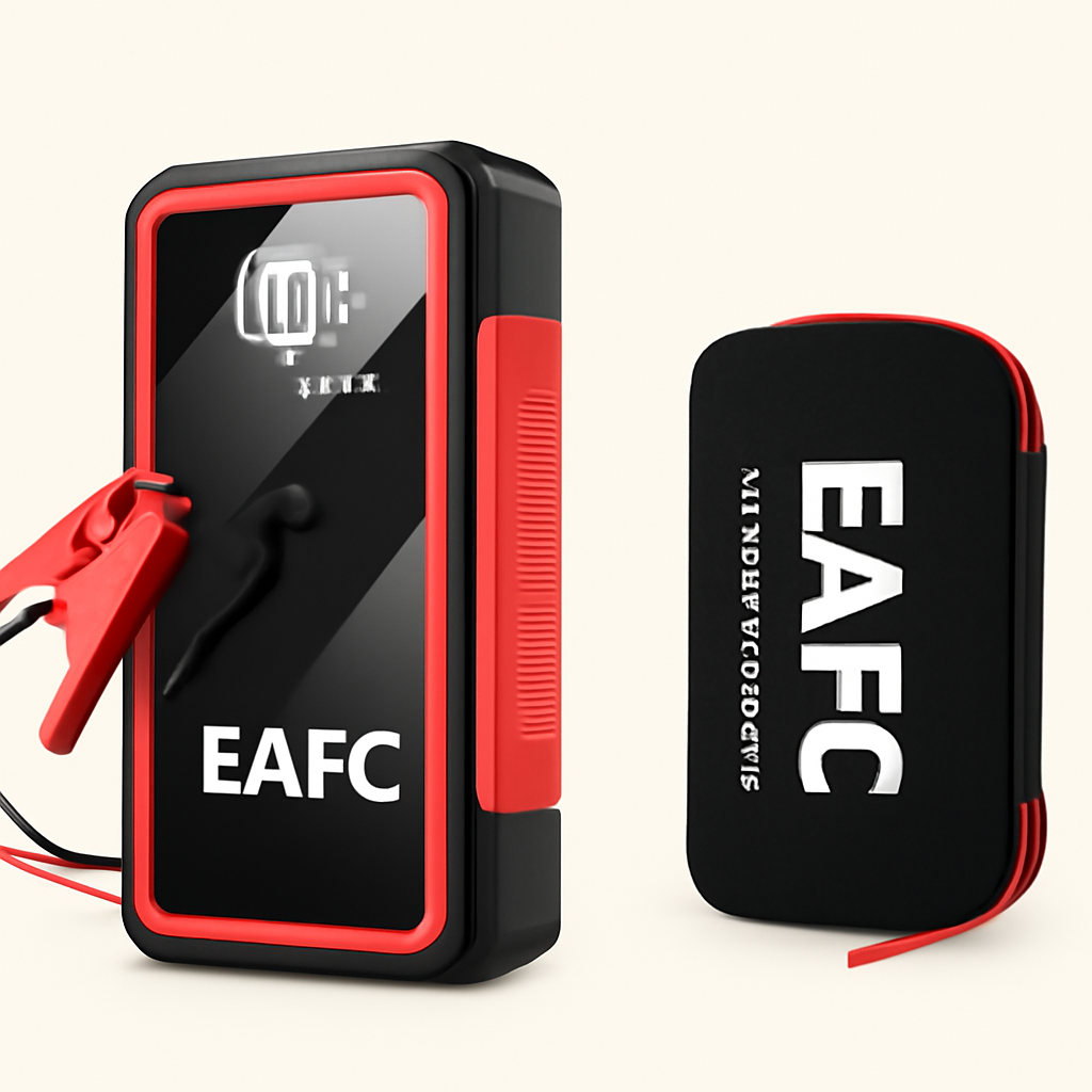 EAFC 12V Bil Startbooster 600-2000A - Bærbar Power