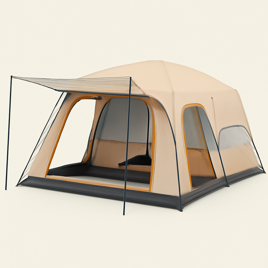Vandtæt telt til rejser og camping