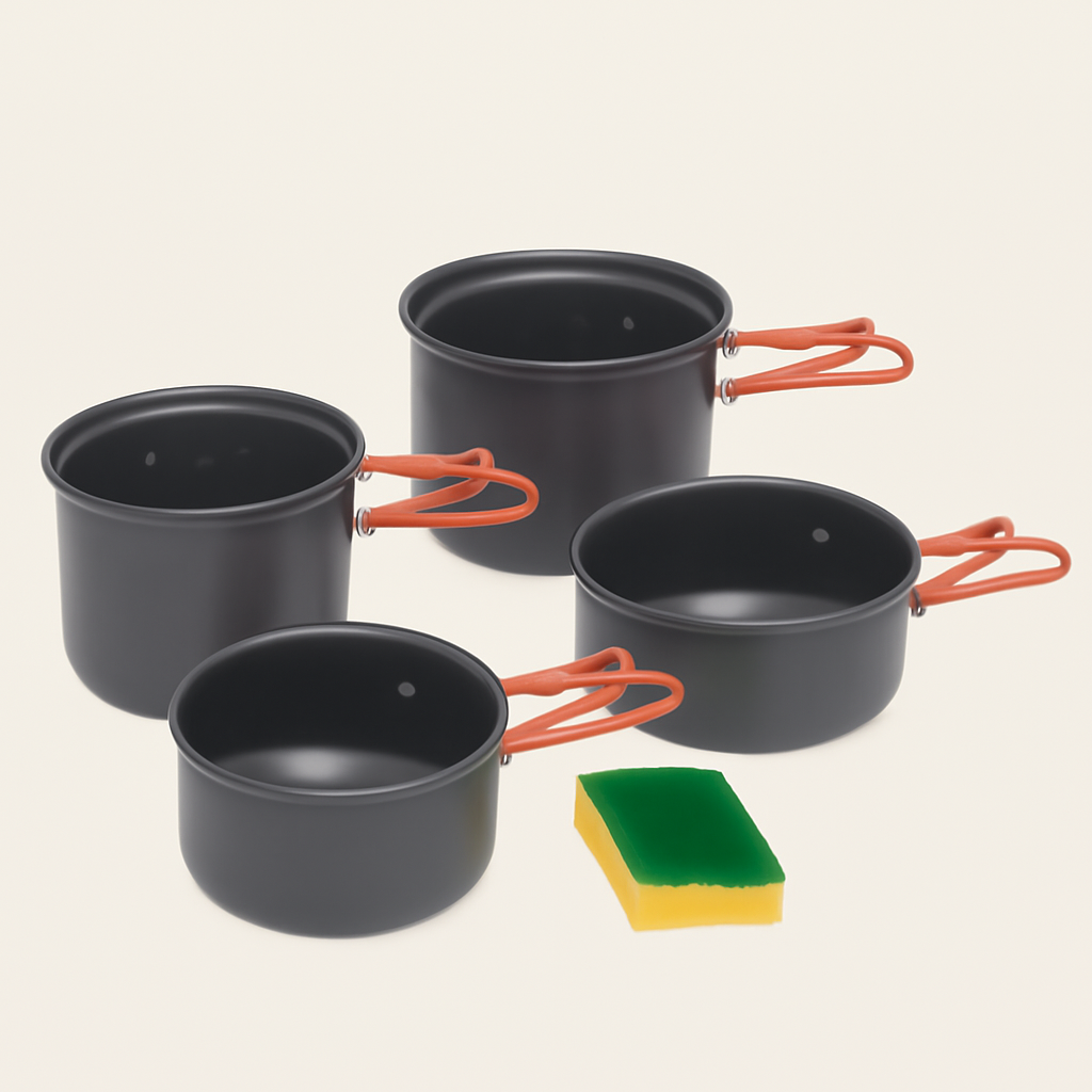 Non-stick Gryder Pander Bærbart Udendørs