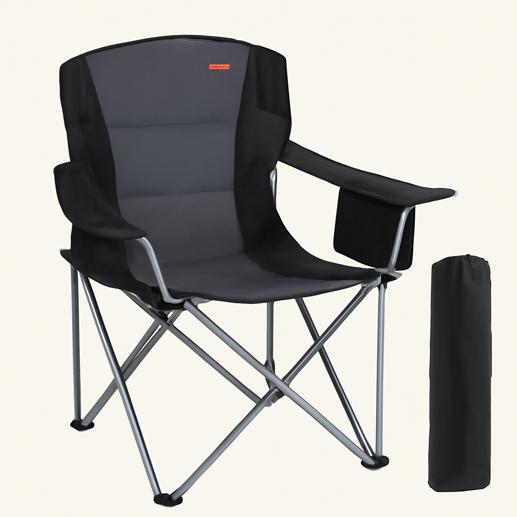 SucceBuy Campingstol 350lbs Ultralet Sammenklappelig
