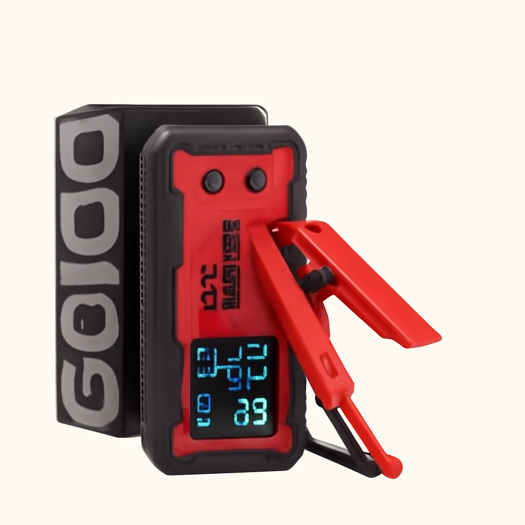 GOOLOO 20000mAh Bil Startbooster 4000A Topstrøm 12V